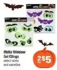 Star Market Mello Window Gel Clings offer