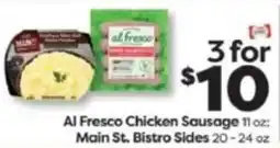 Weis Markets Al Fresco Chicken Sausage offer