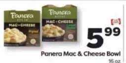 Weis Markets Panera Mac & Cheese Bowl offer