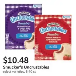 Fareway Smucker's Uncrustables offer