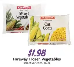 Fareway Fareway frozen vegetables offer
