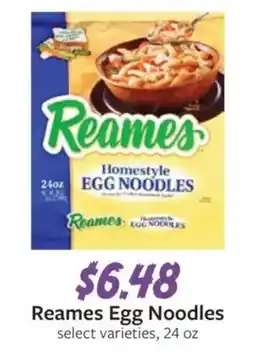 Fareway Reames egg noodles offer