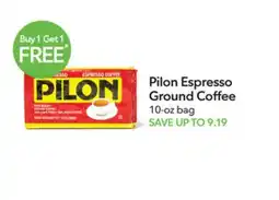 Publix Pilon espresso ground coffee offer