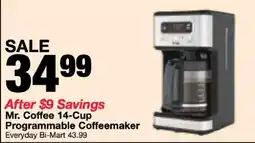 Bi-Mart Mr. Coffee 14-Cup Programmable Coffeemaker offer