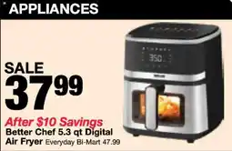 Bi-Mart Better Chef Digital Air Fryer offer
