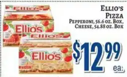 Trade Fair Supermarket Ellio's pizza offer