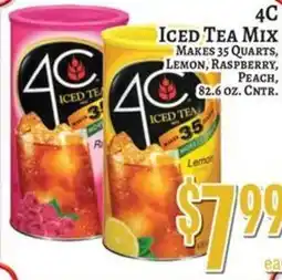 Trade Fair Supermarket 4C Iced Tea Mix offer