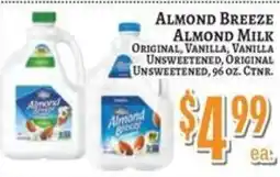 Trade Fair Supermarket Almond Breeze Almond Milk offer