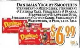 Trade Fair Supermarket Danimals yogurt smoothies offer