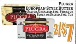 Trade Fair Supermarket Plugra european style butter offer