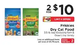 ShopRite Friskies Dry Cat Food offer