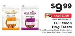 ShopRite Full Moon Dog Treats offer
