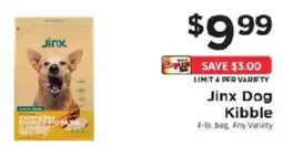 ShopRite Jinx Dog Kibble offer