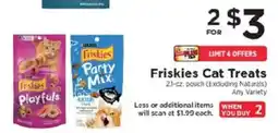 ShopRite Friskies Cat Treats offer