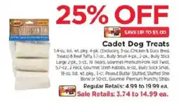 ShopRite Cadet Dog Treats offer