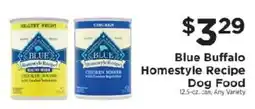 ShopRite Blue Buffalo Homestyle Recipe Dog Food offer