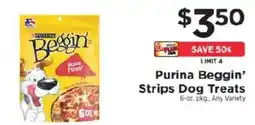 ShopRite Purina Beggin' Strips Dog Treats offer