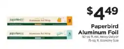 ShopRite Paperbird aluminum foil offer