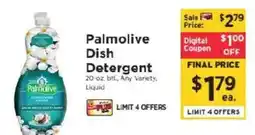 ShopRite Palmolive dish detergent offer