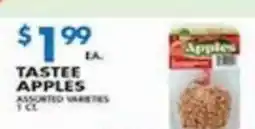 Associated Tastee apples offer