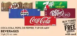 Reasors Coca Cola, Pepsi, Dr Pepper, 7 Up or A&W Beverages offer