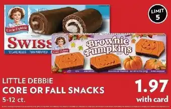 Little Debbie core or fall snacks