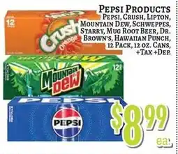 Trade Fair Supermarket Pepsi Products offer