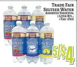 Trade Fair Supermarket Trade Fair Seltzer Water offer
