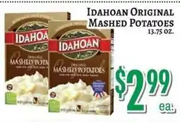 Trade Fair Supermarket Idaohan original mashed potatoes offer