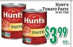 Trade Fair Supermarket Hunt's tomato paste offer