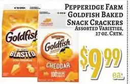 Trade Fair Supermarket Pepperidge Farm Goldfish Baked Snack Crackers offer