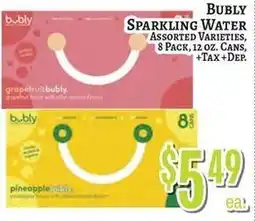 Trade Fair Supermarket Bubly Sparkling Water offer