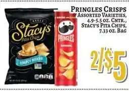 Trade Fair Supermarket Pringles crisps assorted varieties offer