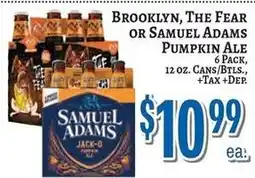 Trade Fair Supermarket Brooklyn, The Fear or Samuel Adams Pumpkin Ale offer
