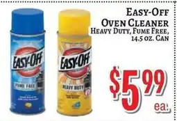 Trade Fair Supermarket Easy-Off oven cleaner offer