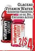 Trade Fair Supermarket Glaceau vitamin water offer