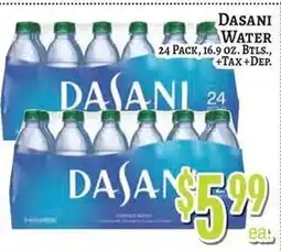 Trade Fair Supermarket Dasani water offer