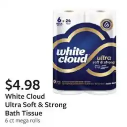 Fareway White Cloud Ultra Soft & Strong Bath Tissue offer