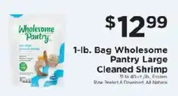 ShopRite Wholesome Pantry large cleaned shrimp offer