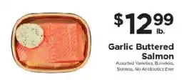 ShopRite Garlic Buttered Salmon offer