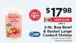 ShopRite Bowl & Basket Large Cooked Shrimp offer