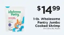 ShopRite Wholesome Pantry jumbo cooked shrimp offer