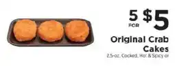 ShopRite Original Crab Cakes offer