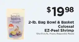 ShopRite Bowl & Basket Colossal EZ-Peel Shrimp offer