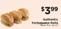 ShopRite Authentic Portuguese Rolls offer