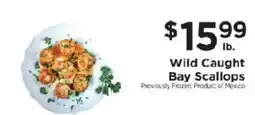 ShopRite Wild Caught Bay Scallops offer