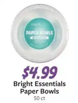 Fareway Bright Essentials Paper Bowls offer