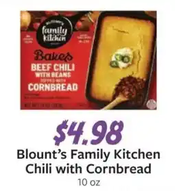 Fareway Blount's Family Kitchen Chili with Cornbread offer