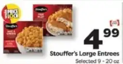 Weis Markets Stouffer's Large Entrees offer