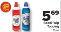 Weis Markets Reddi-Wip Topping offer